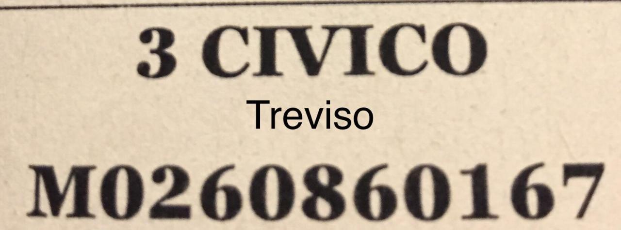 فندق تريفيزوفي  Civico3 المظهر الخارجي الصورة